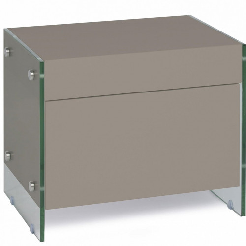 прикроватная тумбочка caracter коричневая от angel cerda в Ростове-на-Дону