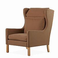 кресло wingback коричневый в Ростове-на-Дону