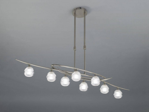 подвесная люстра mantra loop satin nickel 1810 в Ростове-на-Дону