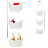 органайзер для душа bask белый-никель в Ростове-на-Дону