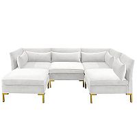 диван zara sectional угловой белый в Ростове-на-Дону