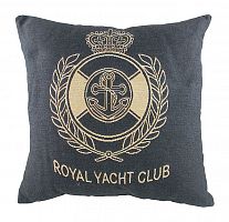 подушка с гербом королевского royal yacht club denim в Ростове-на-Дону