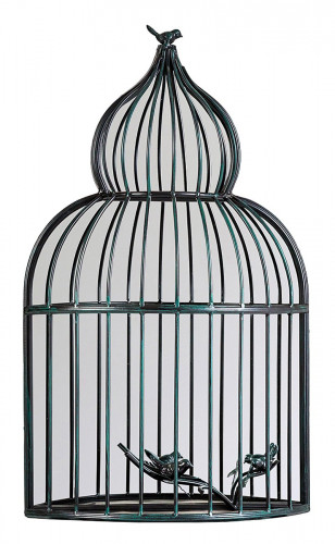 зеркало-клетка настольное черный антик булонь в Ростове-на-Дону