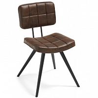 стул lola seat pu brown ноги эпоксидный черный c592u09 от la forma (ex julia grup) в Ростове-на-Дону