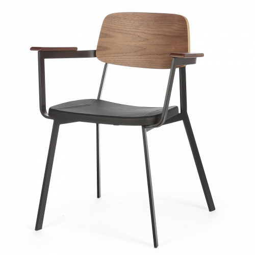 стул gauge с подлокотниками орех в Ростове-на-Дону