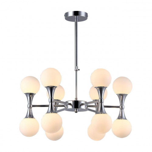подвесная люстра arte lamp a9162lm-12cc белая в Ростове-на-Дону