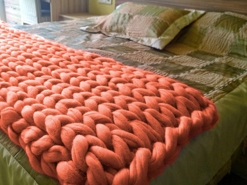 плед нежность коралловый малый в Ростове-на-Дону