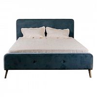 кровать двуспальная 160х200 бирюзовая button tufted в Ростове-на-Дону