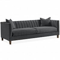 диван penelope sofa прямой серый в Ростове-на-Дону