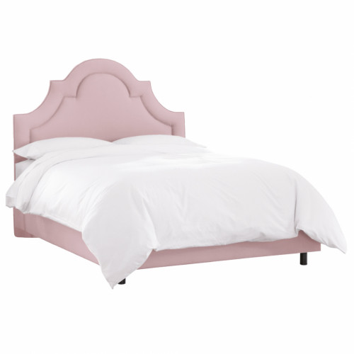 кровать двуспальная 160х200 розовая kennedy lilac linen в Ростове-на-Дону