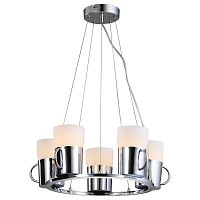 подвесная люстра arte lamp brooklyn a9484sp-5cc хром в Ростове-на-Дону