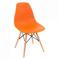 стул деревянный eames pc-015 оранжевый в Ростове-на-Дону