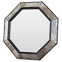 зеркало венецианское восьмиугольное черное в состаренной раме black swan в Ростове-на-Дону