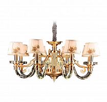 подвесная люстра idlamp michel 404/8-ledoldbronze в Ростове-на-Дону