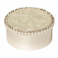 шкатулка белая 8,7х8,7х4,2 см в Ростове-на-Дону