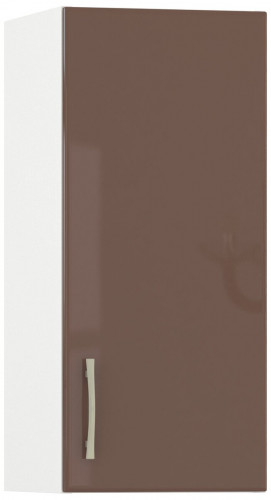 шкаф навесной 300 кухня сандра капучино глянец/белый в Ростове-на-Дону