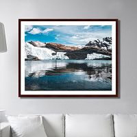 картина: ледник гласиар пасторури, кордильера бланка, анды, перу в Ростове-на-Дону