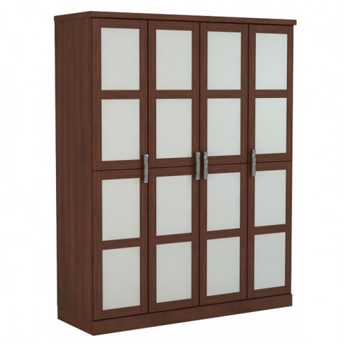 шкаф парма 4-х створчатый коричневый в Ростове-на-Дону