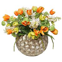 букет с тюльпанами 60*50 в Ростове-на-Дону