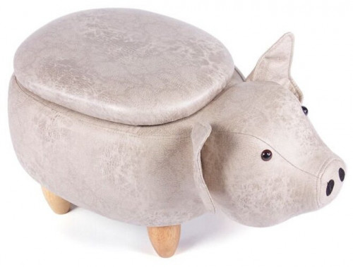 пуфик с ящиком для хранения bradex home поросёнок искусственная кожа в Ростове-на-Дону