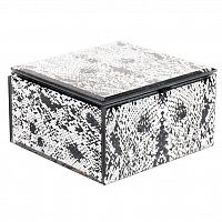 шкатулка для украшений кобра серая 12x12x7 см в Ростове-на-Дону