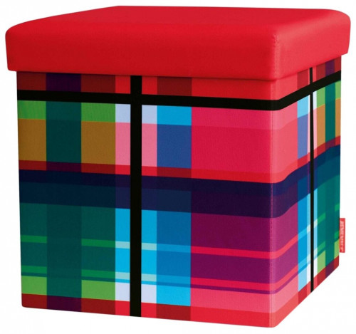 пуфик с ящиком для хранения remember zigzag полиэстеровый оксфорд в Ростове-на-Дону