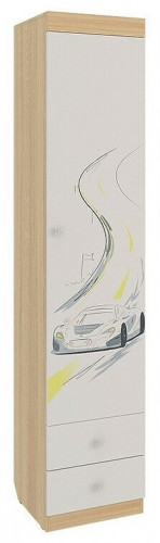 шкаф-пенал для детской mebelson форсаж mkf-02 в Ростове-на-Дону