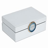 шкатулка для украшений белая 20x7,5x14 см в Ростове-на-Дону