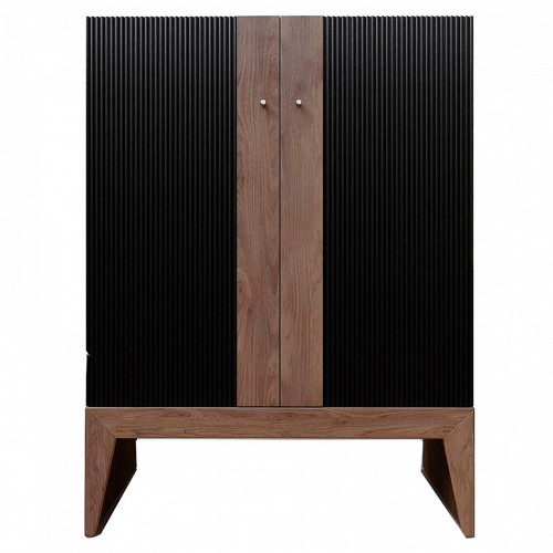 буфет черный полоска 90х50х120 srip в Ростове-на-Дону