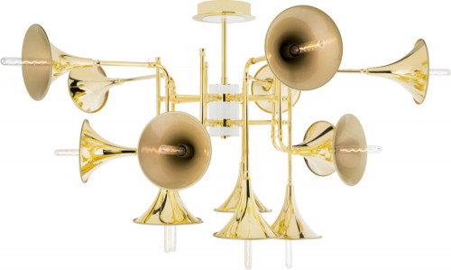люстра music horn fg золото в Ростове-на-Дону