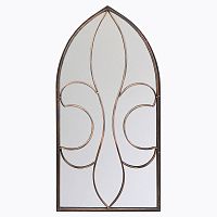 зеркало-окно большое с лилией бронзовый антик флореаль в Ростове-на-Дону