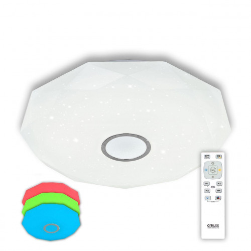 потолочный светодиодный светильник citilux диамант cl71360rgb в Ростове-на-Дону