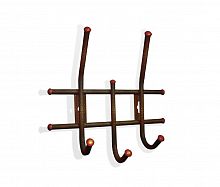 вешалка настенная standart 3 медно-коричневая в Ростове-на-Дону