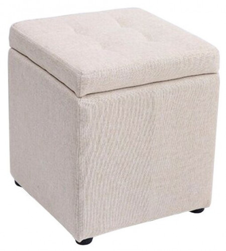 пуф шарм-дизайн евро с ящиком бежевый в Ростове-на-Дону