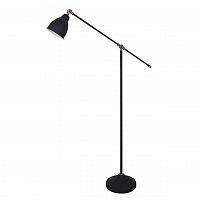 торшер arte lamp braccio a2054pn-1bk в Ростове-на-Дону