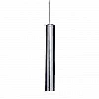 подвесной светодиодный светильник ideal lux ultrathin sp1 small round cromo в Ростове-на-Дону