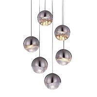 подвесной светильник globo 6u nickel от delight collection в Ростове-на-Дону