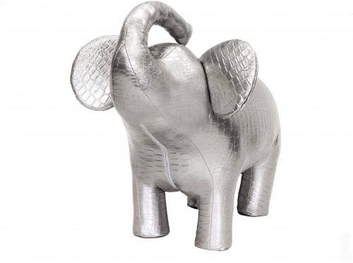 пуф leset слон 2 серебристый в Ростове-на-Дону