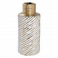 золотая керамическая ваза 9x9x22 см в Ростове-на-Дону