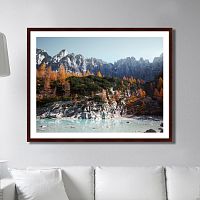 картина: lake sorapis, italy в Ростове-на-Дону