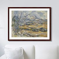 картина: montagne sainte-victoire, 1890г. в Ростове-на-Дону