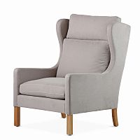 кресло wingback серый в Ростове-на-Дону