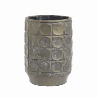 кашпо серебристого цвета в Ростове-на-Дону