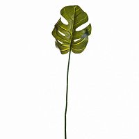 искусственный цветок лист филодендрона перегородчатого зеленый 92 см в Ростове-на-Дону