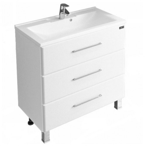 тумба под раковину санта омега напольная с 3 ящиками в Ростове-на-Дону