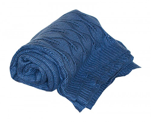 мягкий синий плед в Ростове-на-Дону