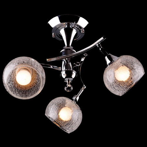 потолочная люстра eurosvet оптима 3353/3н хром/белая, хром в Ростове-на-Дону