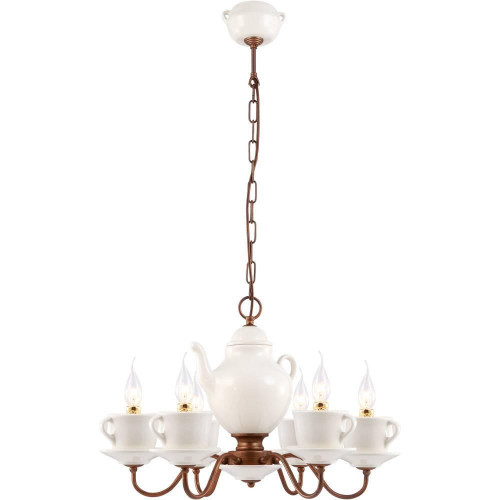 подвесная люстра arte lamp servizio a6483lm-6wh в Ростове-на-Дону