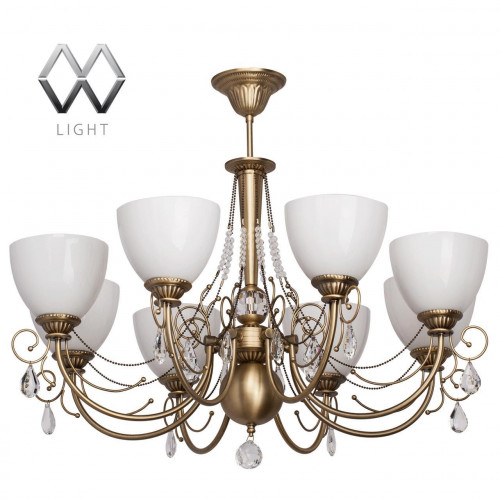подвесная люстра mw-light фелиция 347016608 белая в Ростове-на-Дону