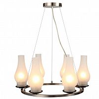 подвесная люстра arte lamp lombardy a6801sp-6br белая в Ростове-на-Дону